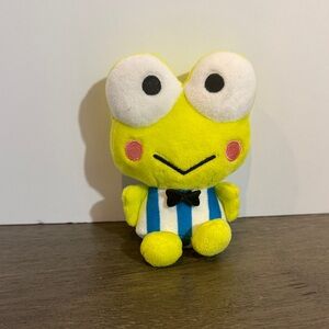 Sanrio Kero Keroppi Small Plush Blue Stripes Round 1 One Collectible